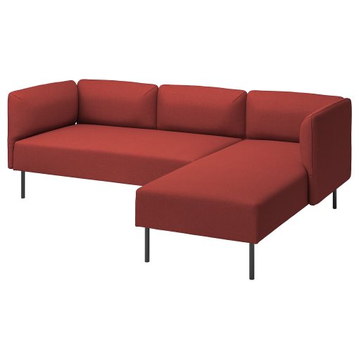 LILLEHEM, 3-seat modular sofa w chaise longue, 095.682.72