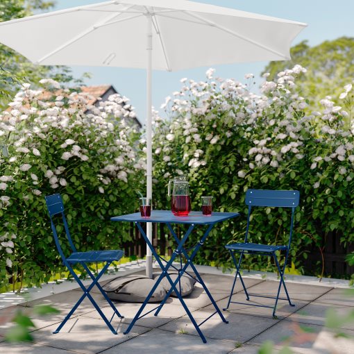 SUNDSÖ, table and 2 folding chairs/outdoor, 65x65 cm, 095.730.23