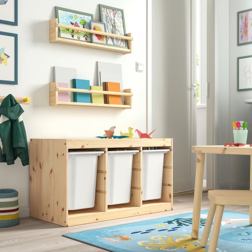 TROFAST, storage combination with boxes, 93x44x52 cm, 095.749.42