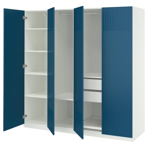 PAX/FYRUDDEN, wardrobe combination, 200x60x201 cm, 095.817.25