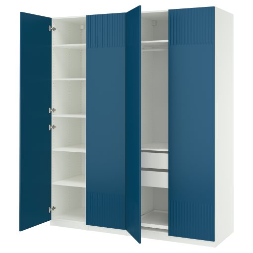 PAX/FYRUDDEN, wardrobe combination, 200x60x236 cm, 095.817.30