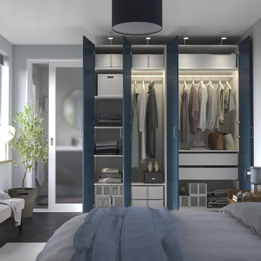 PAX/FYRUDDEN, wardrobe combination, 200x60x236 cm, 095.817.30