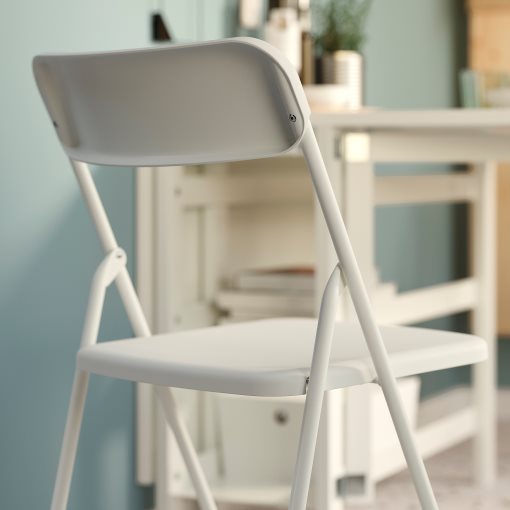 VIHALS, gateleg table and 2 folding chairs, 39/95/151x90 cm, 095.902.54
