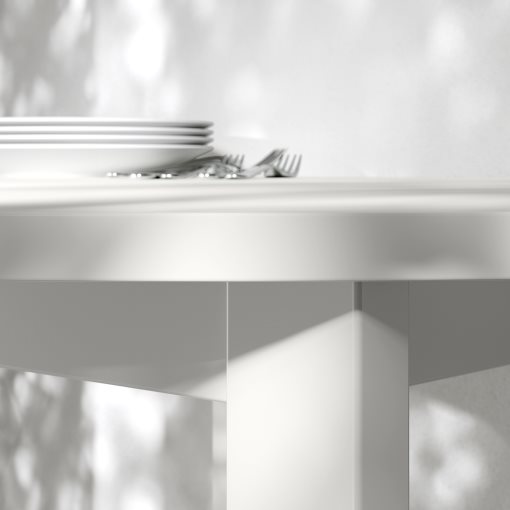 VIHALS/BUSLÄTT, table and 4 chairs, 107 cm, 095.904.90