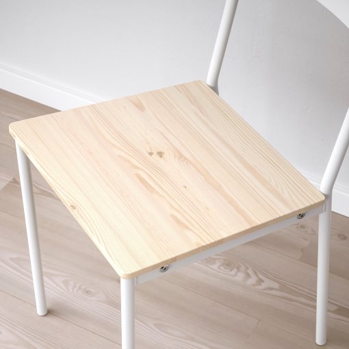VIHALS/BUSLÄTT, table and 4 chairs, 107 cm, 095.904.90