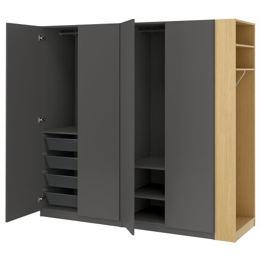 PAX/FORSAND, wardrobe combination, 220x60x201 cm, 096.070.42