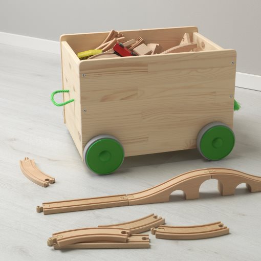 FLISAT, toy storage with wheels, 102.984.20