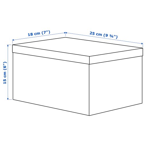 TJENA, κουτί αποθήκευσης με καπάκι, 103.954.21 - IKEA Ελλάδα TJENA, κουτί αποθήκευσης με καπάκι, 103.954.21