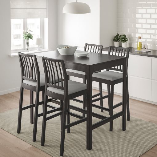 EKEDALEN, bar stool with backrest, 104.005.40