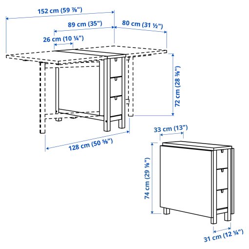 NORDEN, gateleg table, 104.238.86