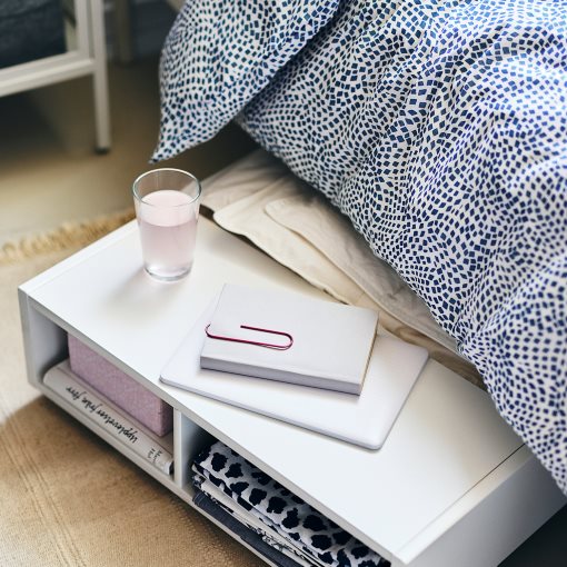 FREDVANG, αποθήκευση κάτω από το κρεβάτι/κομοδίνο, 59x56 cm, 104.936.38