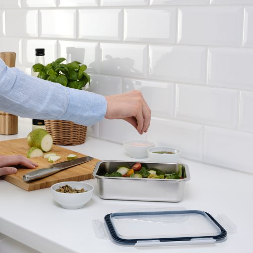 IKEA 365+, δοχείο αποθήκευσης τροφίμων/ορθογώνιο, 1.0 l, 104.978.01