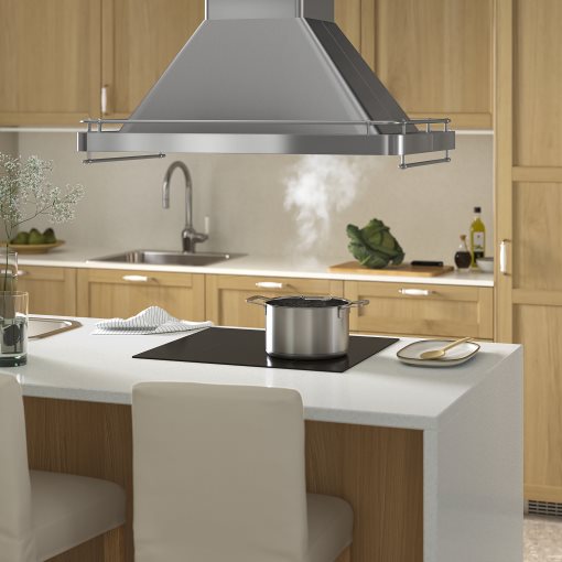 OMNEJD, ceiling-mounted extractor hood, 90 cm, 105.217.35
