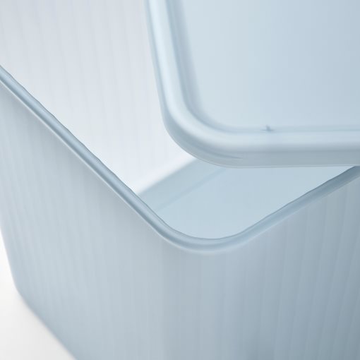 RYKTA, storage box with lid, 24x36x23 cm/14.5 l, 105.332.05