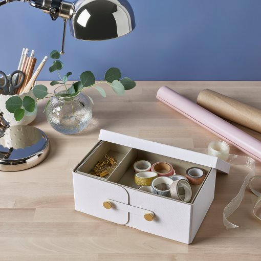 SPINNROCK, box with compartments, 25x16x10 cm, 105.430.49