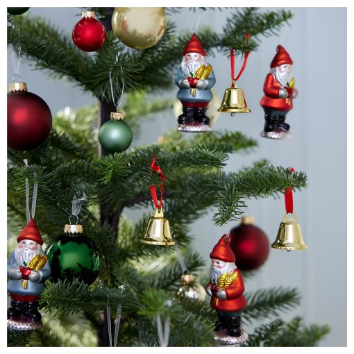 VINTERFINT, hanging decoration/Santa Claus, set of 2, 105.604.49