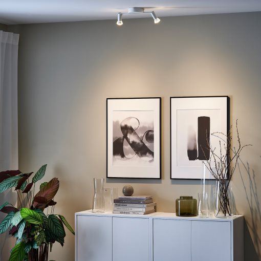 KRUSNATE, ceiling spotlight with 2 spots, 105.620.85