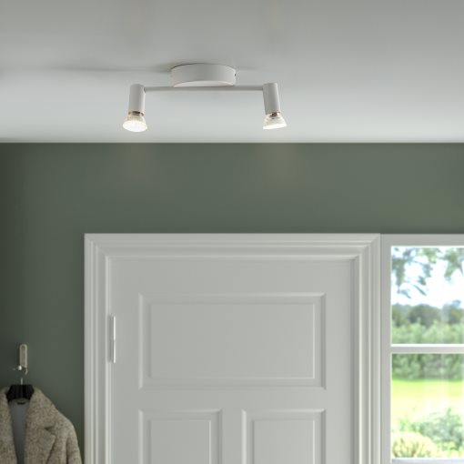 KRUSNATE, ceiling spotlight with 2 spots, 105.620.85