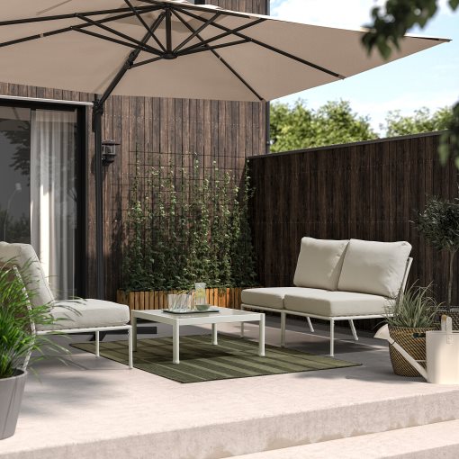 KANTSTOLPE, rug flatwoven/ in/outdoor, 133x195 cm, 105.693.22