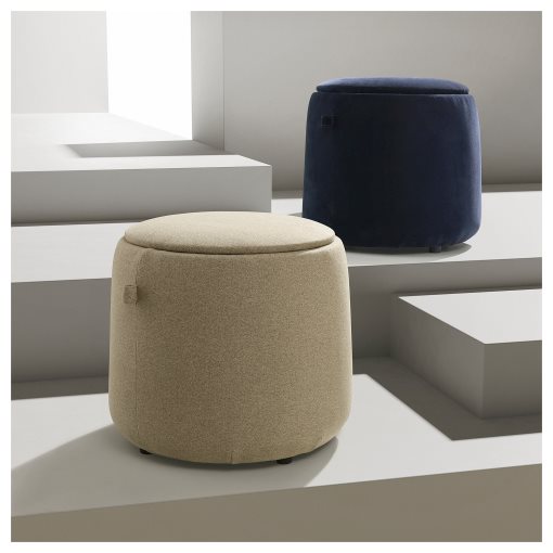 JÄRRESTAD, pouffe with storage, 105.702.45