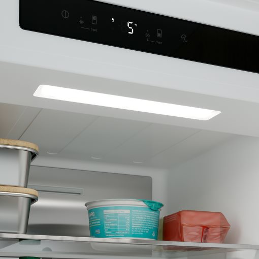 SKOGSNÄS, fridge/freezer/IKEA 700 integrated, 213/87 l, 105.728.76
