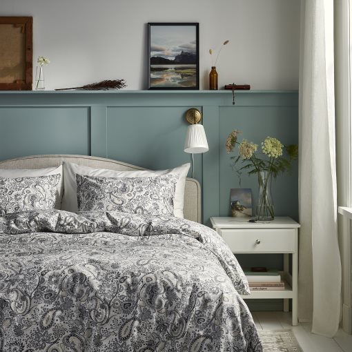 RODGERSIA, duvet cover and pillowcase, 150x200/50x60 cm, 105.794.01