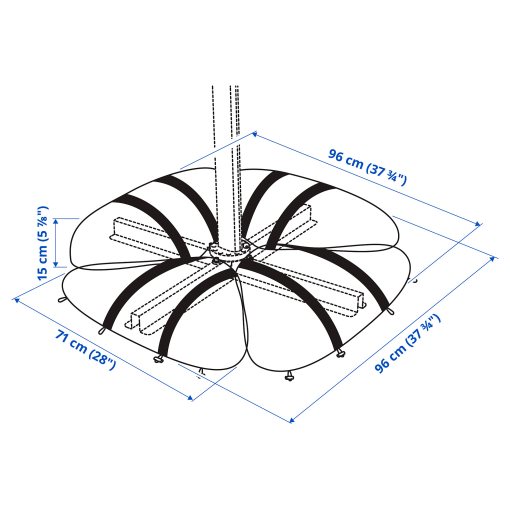 IGGON, σάκοι άμμου για βάση ομπρέλας, 4 τεμ., 105.858.50