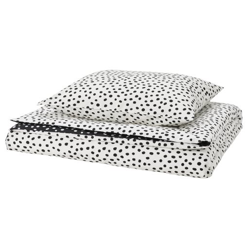 BJÖRKGRÅMAL, duvet cover and pillowcase, 150x200/50x60 cm, 105.911.82
