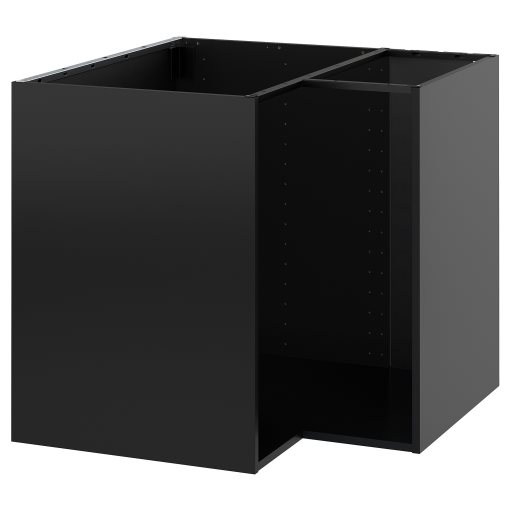 METOD, corner base cabinet frame, 88x60x80 cm, 105.916.86