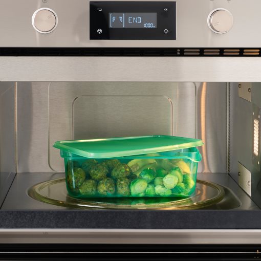 PRUTA, food container with lid, set of 17, 105.970.99