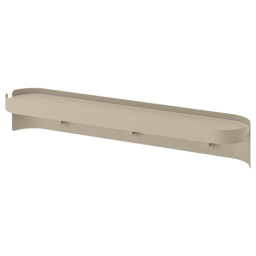 FLORSJÖN, wall shelf with 3 hooks, 40x7 cm, 106.051.41