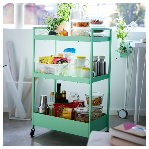NISSAFORS, trolley, 50.5x30x83 cm, 106.067.82