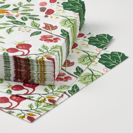 HAVSBRAXEN, paper napkin 33x33 cm/30 pack, 160g, 106.077.10