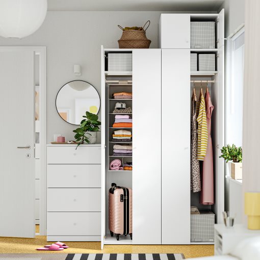STUK, hanging storage with 7 compartments, 30x30x90 cm, 106.215.46