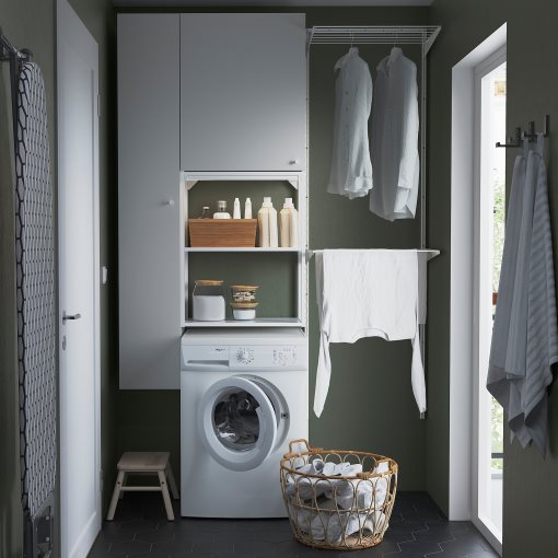 ENHET, σύνθεση αποθήκευσης για χώρο πλυντήριου, 193.315.09