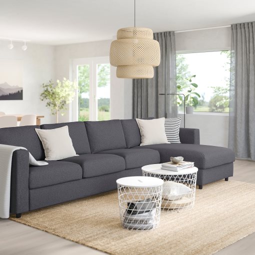 VIMLE, 4-seat sofa with chaise longue, 193.994.86