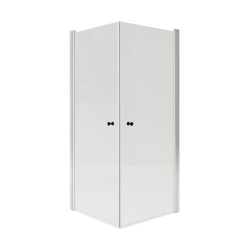 OPPEJEN, shower enclosure with 2 doors, 86x86x202 cm, 194.357.57