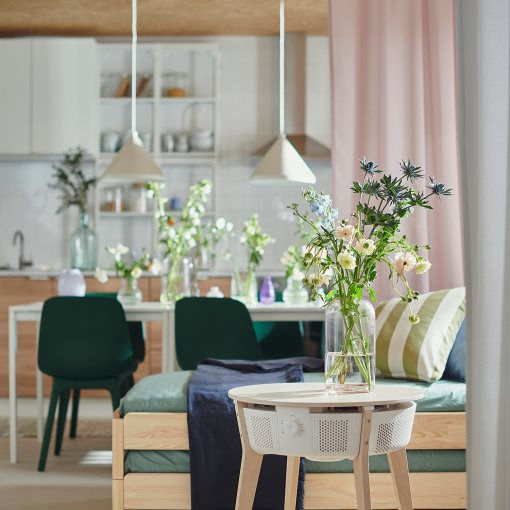 STARKVIND, table with air purifier and additional gas filter, 194.442.19