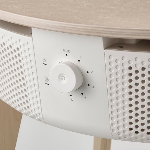 STARKVIND, table with air purifier and additional gas filter, 194.442.19