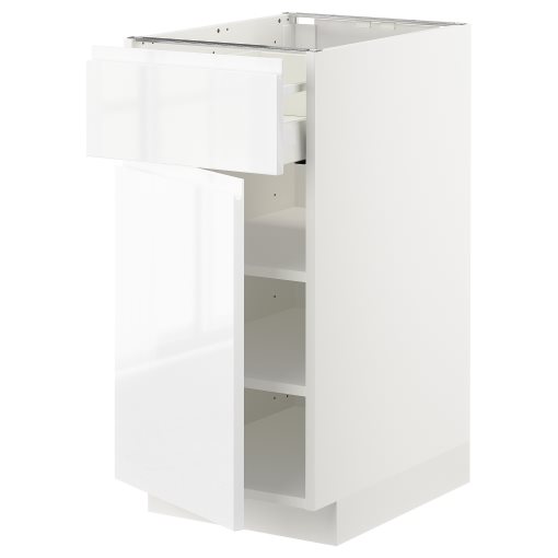 METOD, base cabinet with drawer/door, 40x60 cm, 194.566.84