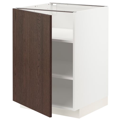 METOD, base cabinet with shelves, 60x60 cm, 194.597.29