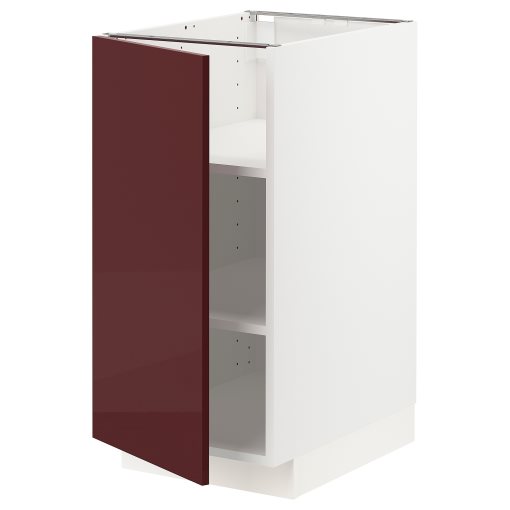 METOD, base cabinet with shelves, 40x60 cm, 194.613.41
