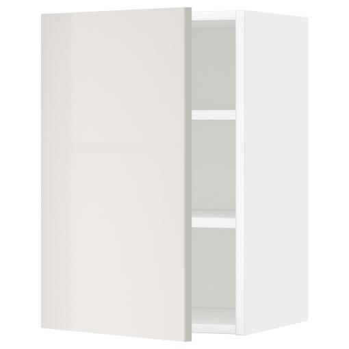 METOD, wall cabinet with shelves, 40x60 cm, 194.691.01