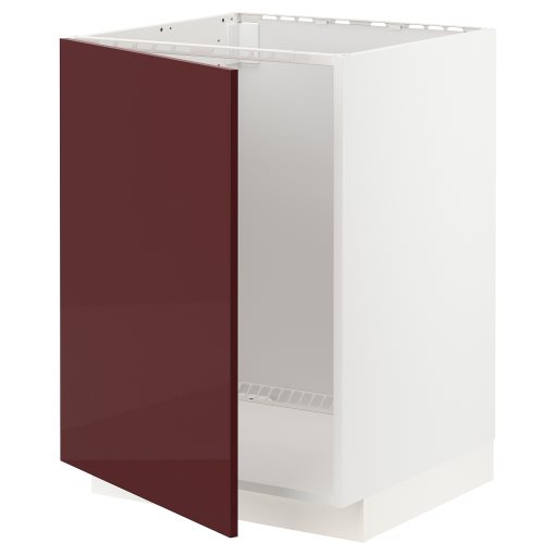METOD, base cabinet for sink, 60x60 cm, 194.709.15