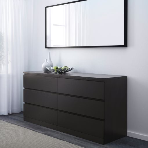 MALM, bedroom furniture/set of 4, 140x200 cm, 194.882.13