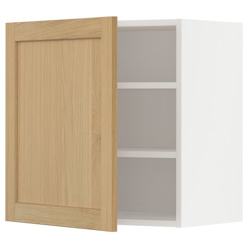 METOD, wall cabinet with shelves, 60x60 cm, 195.093.38