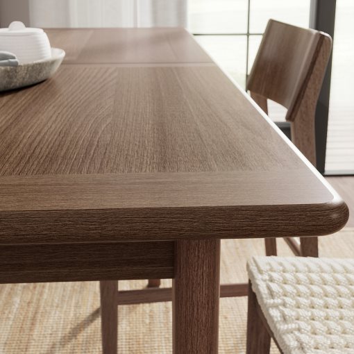 SKANSNAS, table and 4 chairs, 150/205 cm, 195.615.95