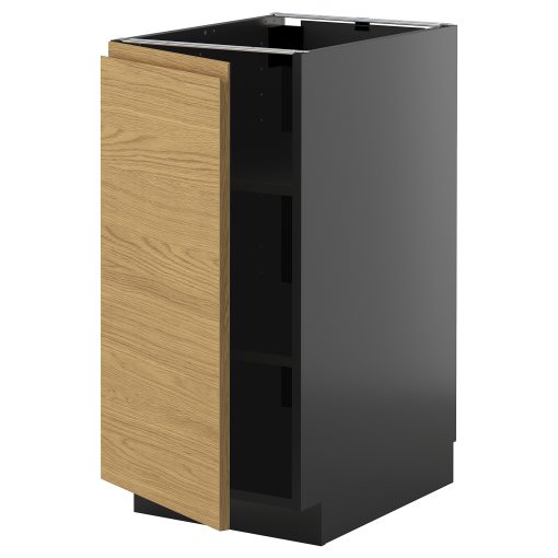 BILLY/OXBERG, ντουλάπι βάσης με ράφια, 40x60 cm, 195.884.15