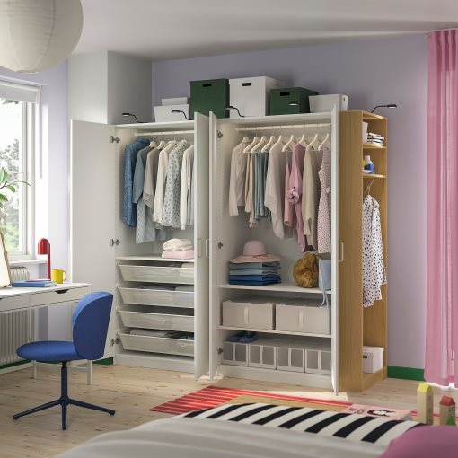 PAX/FORSAND, wardrobe combination, 220x60x201 cm, 196.070.32