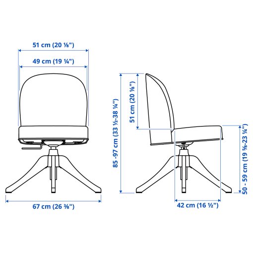 ROSENTORP, table and 4 chairs, 155/215x87 cm, 196.101.43